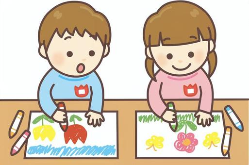 こども 学校・幼稚園 のイラスト無料ダウンロード