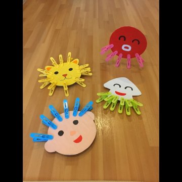洗濯ばさみ遊びいろいろ！子どもがアッと驚く保育でも使えるネタがたくさんオウチーク