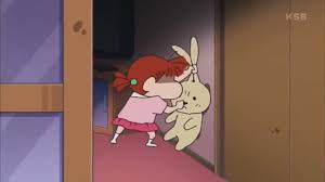 クレヨンしんちゃん ネネちゃんのうさぎBIGぬいぐるみ 全長87cm位 ぬいぐるみ