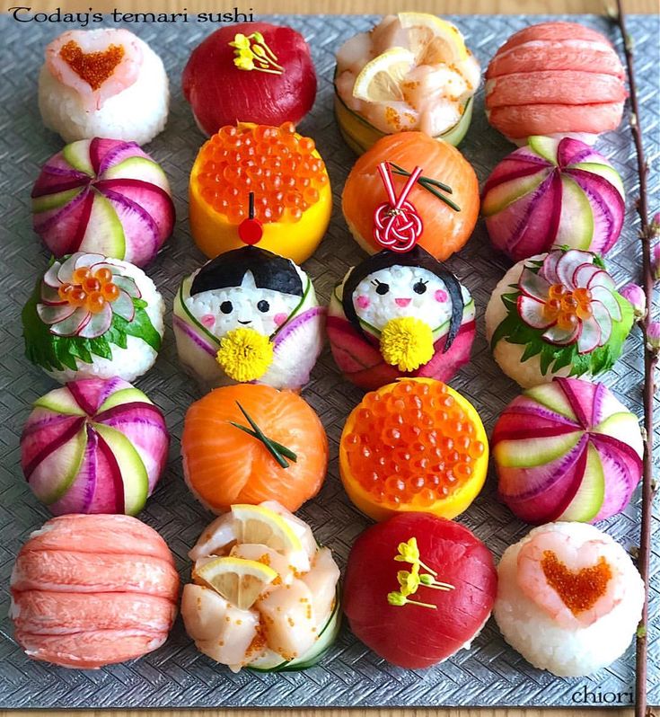 節約！身近な食材で作れる！ かわいいひな祭り手まり寿司 ひな祭り 手まり寿司