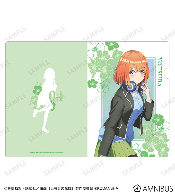 ONKYO DIRECT「五等分の花嫁∽」 描き下ろし 缶バッジ 四葉四葉 : キャラクターグッズ