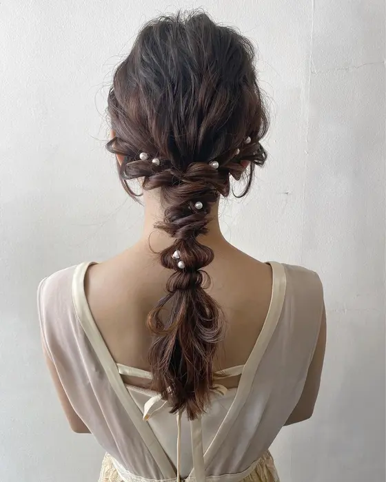 自分でできる! 着物ヘアセット75 簡単 セルフヘアアレンジ ミディアムヘア 七五三ママにもおすすめ Kimono Hairstyleselfhairarrangement - YouTube