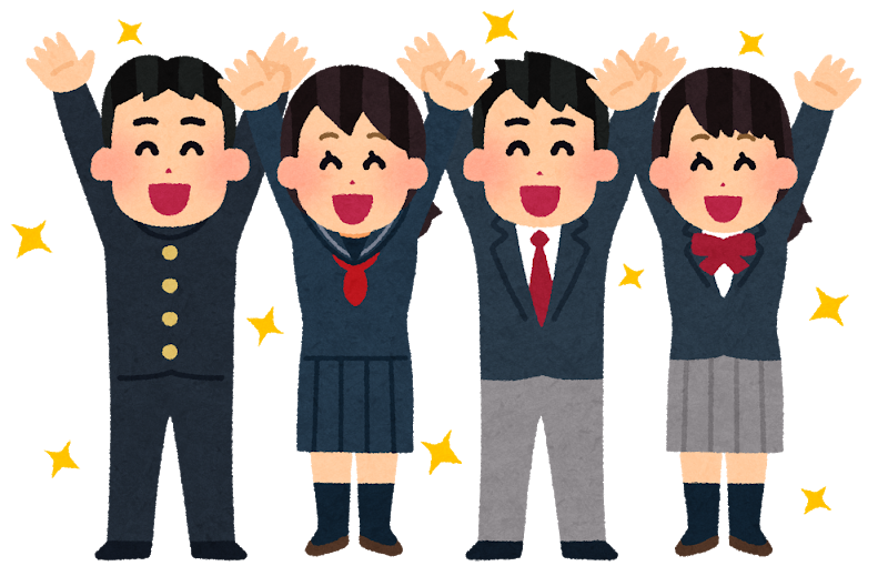 三者面談のイラスト 中学生・高校生かわいいフリー素材集 いらすとや