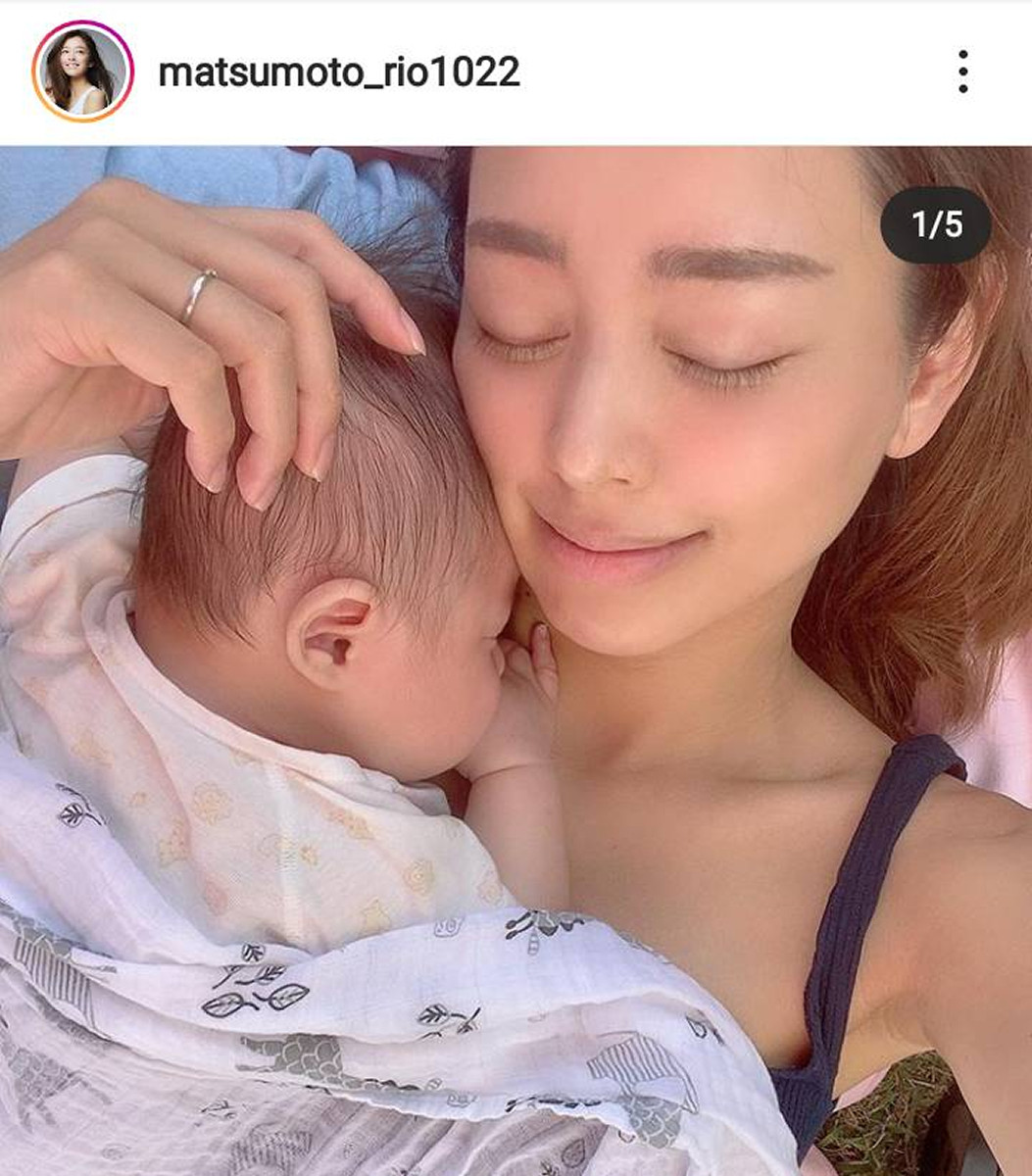 松本莉緒、5歳長男“顔出し”ショットでぶどう狩り満喫を報告「とってもイキイキとしていました」 夫と虫取りする動画も：山陽新聞デジタルさんデジ