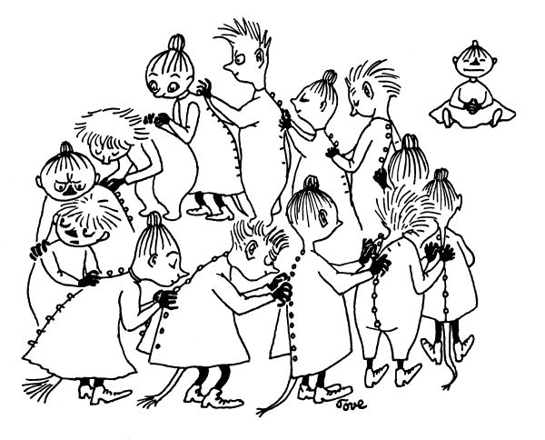 発明家』フレドリクソン：ムーミンキャラクター紹介キートスショップ