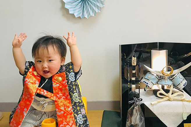 男の子の初節句の祝い方 桃の節句・端午の節句写真のフォトスタジオ・写真館はらかんスタジオ