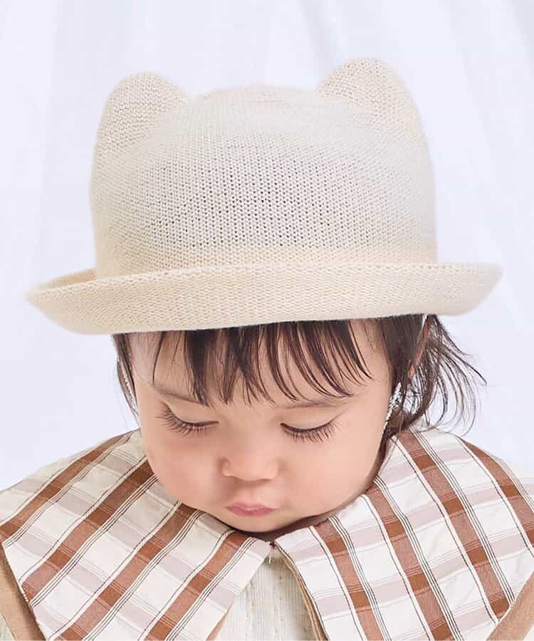 ベビー 帽子 綿 子供 幼児 キッズハット 2WAY リバーシブル ベビーハット 可愛い 防風 幼稚園 小学生 子供用 紫外線対策 日よけ アウトドアお出かけ 春夏秋 UVカット 旅行 海 公園 バケットハット 男児 男の子 恐竜柄 ダイナソー 動物柄 刺繍 46cm 48cm