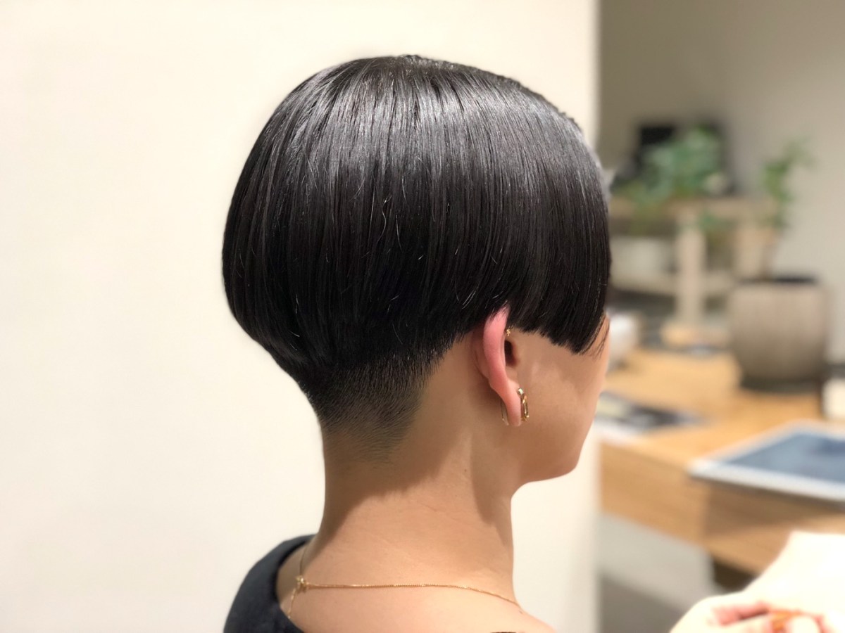 女子ショート 刈り上げ 表参道 原宿 明治神宮前Lomalia ロマリア 乾かすだけでキマる髪になれる美容室 美容院 表参道・原宿・明治神宮前