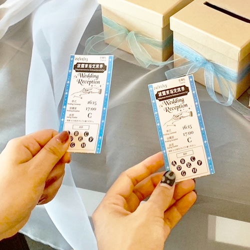 結婚式 ハンドメイド 抽選箱 ウェディングボックス