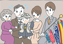 こどもの日の初節句お祝い 旦那の親は何をするの？端午の節句飾りの五月人形 – 五月人形 ひなせい