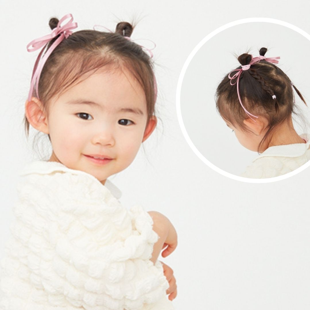 子供のお団子ヘア 作り方TikTok