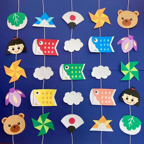 こいのぼりと飾ろう♪「おりがみのぺーパーファン」 保育士ワーカ