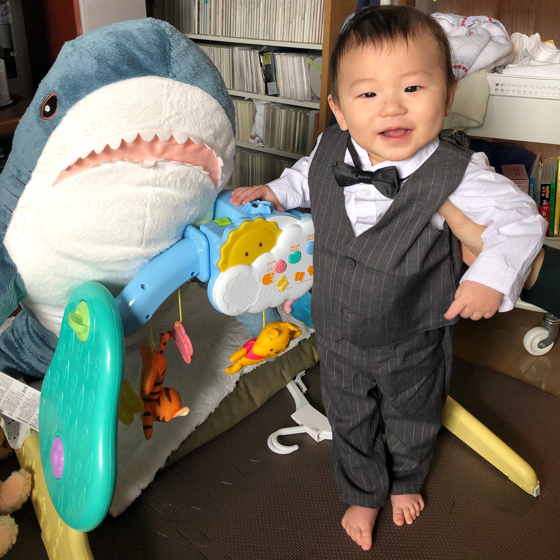 ８か月児、結婚式・披露宴におでかけおっさんず子育て