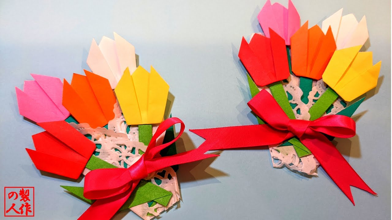 保育園のパンジーと卒園式の製作カード