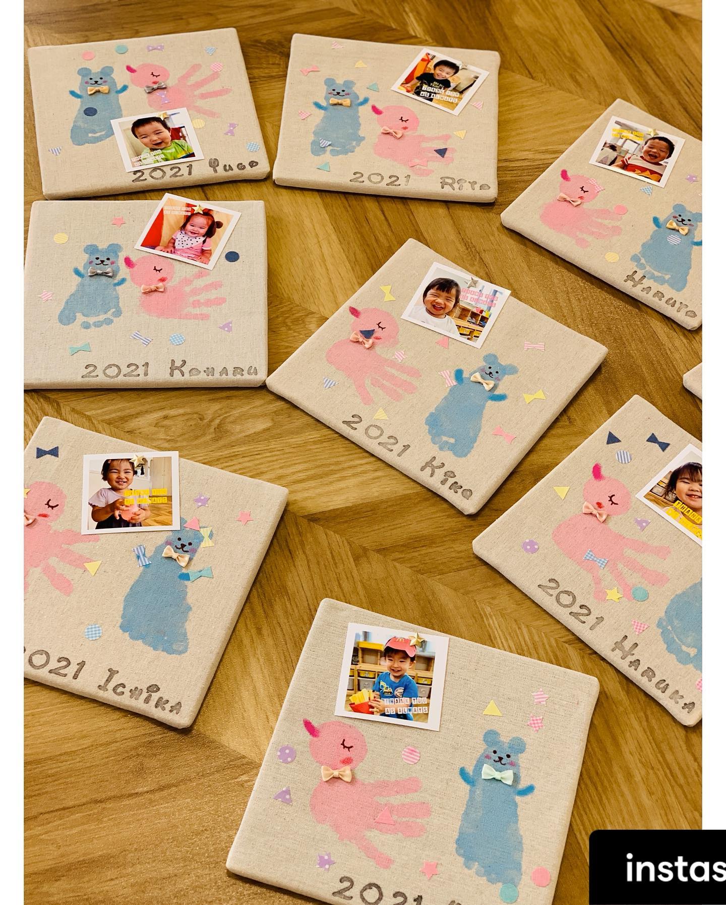 敬老の日にちなみプレゼント製作しました。 - そらまめ保育園 ＊ そらまめだより