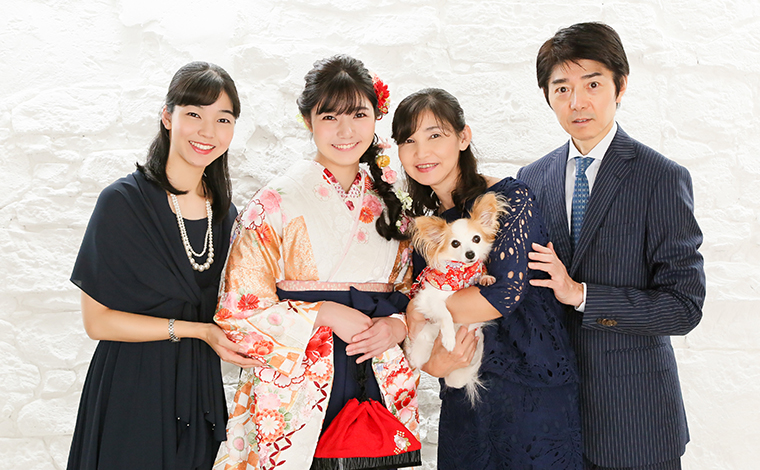 高校と中学卒業記念Photo Studio Bambini