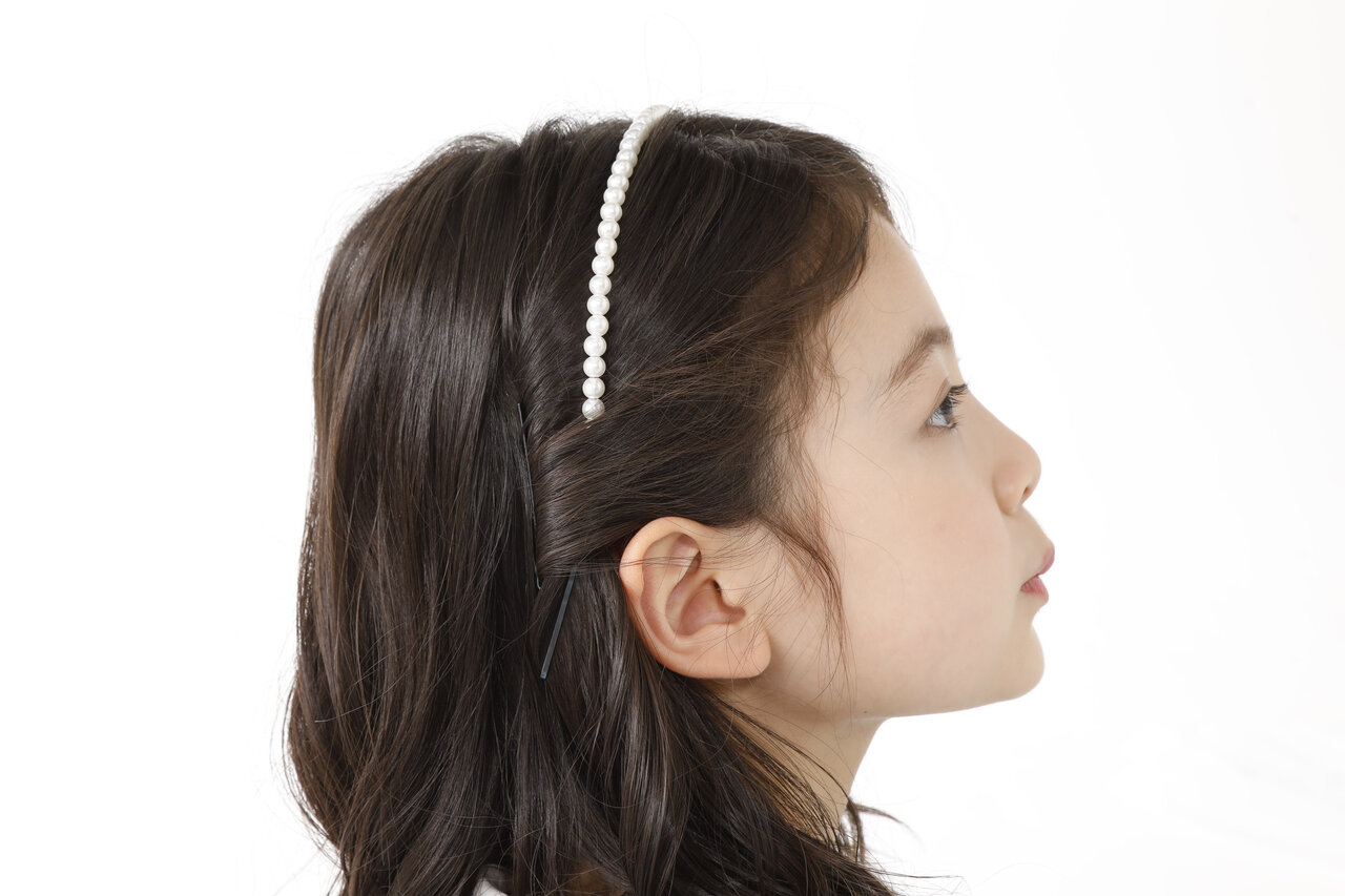 スーツに合うヘアアレンジカチューシャ編キャサリンコテージ キッズモデル - YouTube