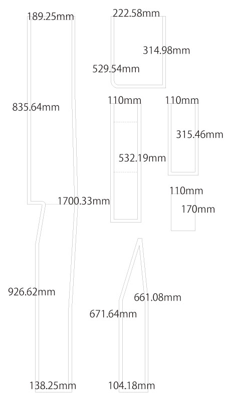 浴衣・着物風ぬい服の作り方 ちびぐるみサイズ型紙配布 - もりノート漫画制作と手芸を楽しむブログ