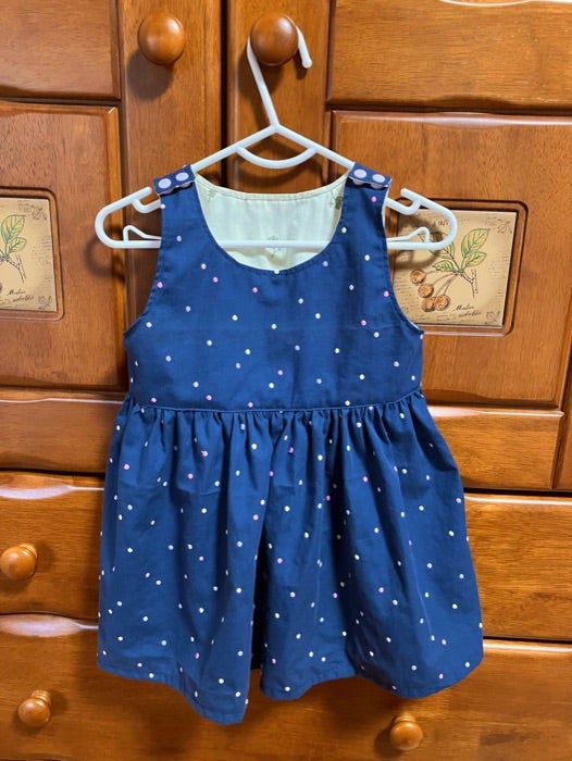 ジャンパースカートの作り方子供服の型紙・パターンショップのソーイングママ