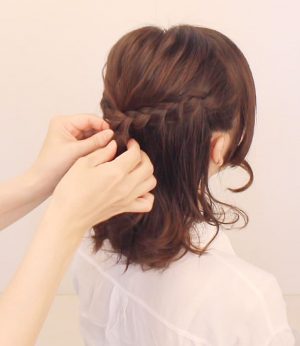 浴衣の髪型・ヘアスタイル '10 子供ロングヘア 京染卸商業組合