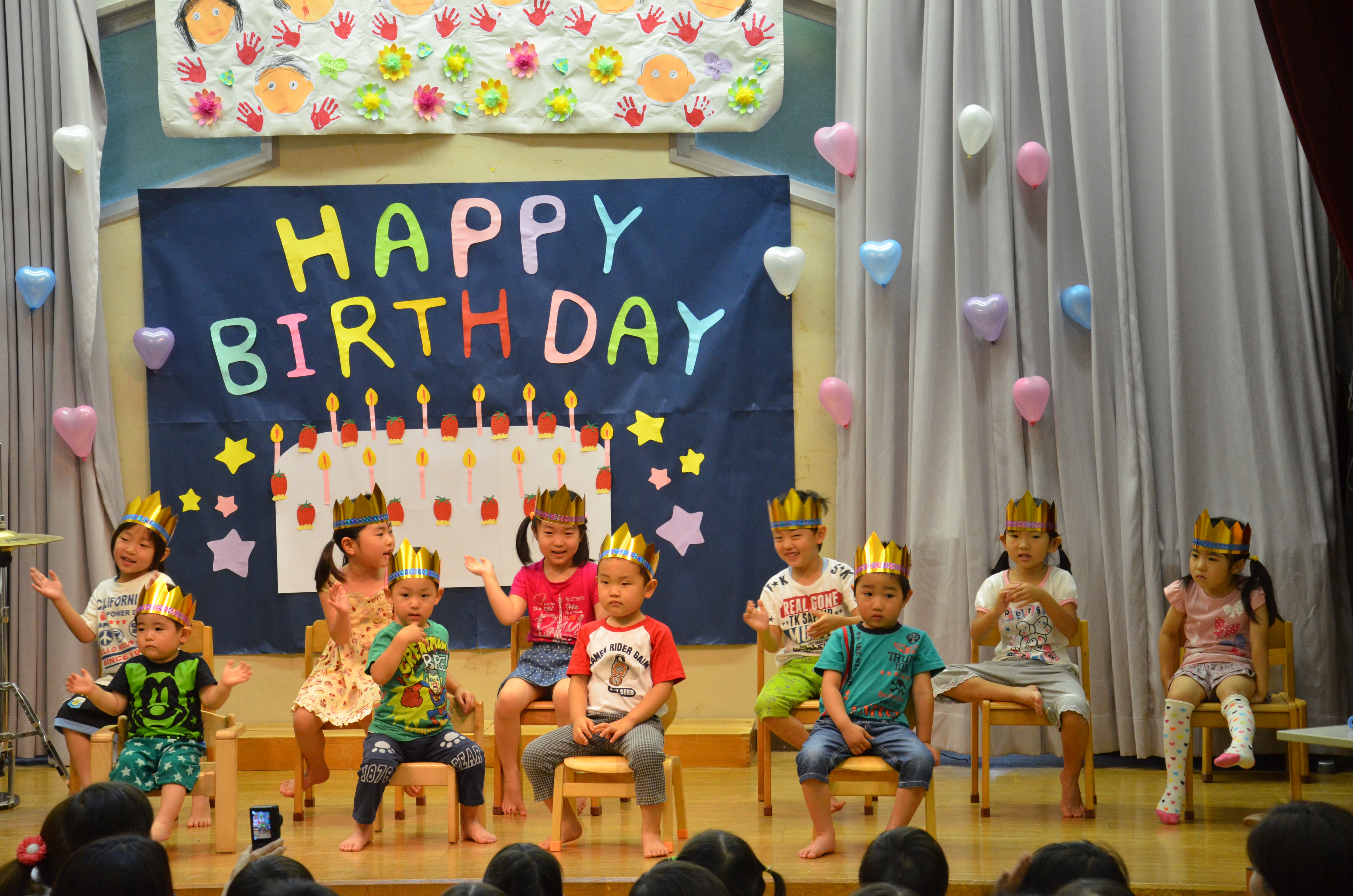 6月生まれのお誕生会 – 三玉保育園