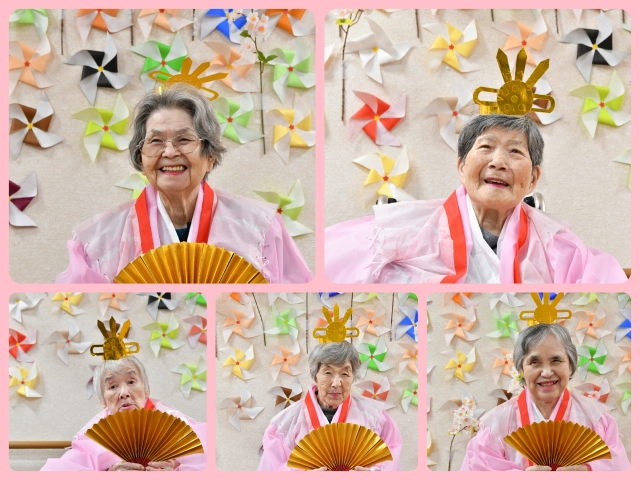 ひな祭りレクリエーションゲームTikTok