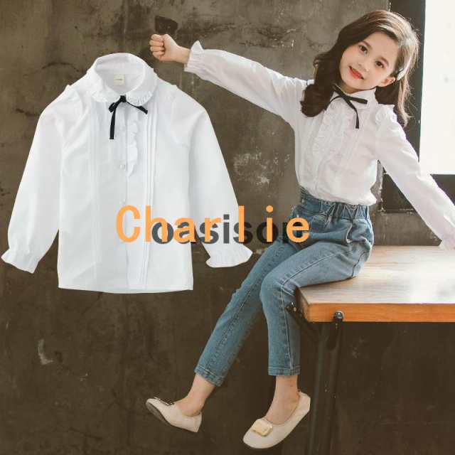 バックリボントップス シャツ ブラウス 品番：BEEK0002677 子供服Bee コドモフク ビー のキッズ ファッション通販SHOPLIST ショップリスト