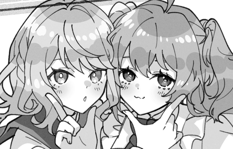 構図アイデアとキャラクターの関係性