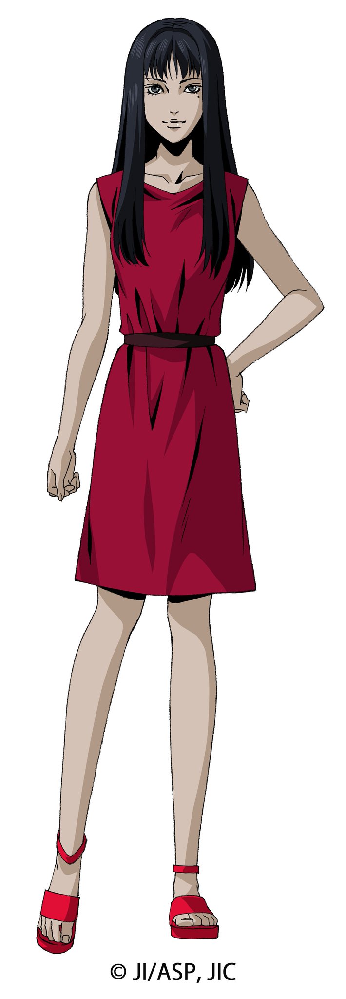 伊藤潤二「富江」コラボワンピース あとむくんギャル富江かわいい 🎀 🎀 🎀伊藤潤二ハローキティギャル富江富江 伊藤潤二コラボハローキティコラボ渋谷parcohellokittyitojunjisanrioInstagram