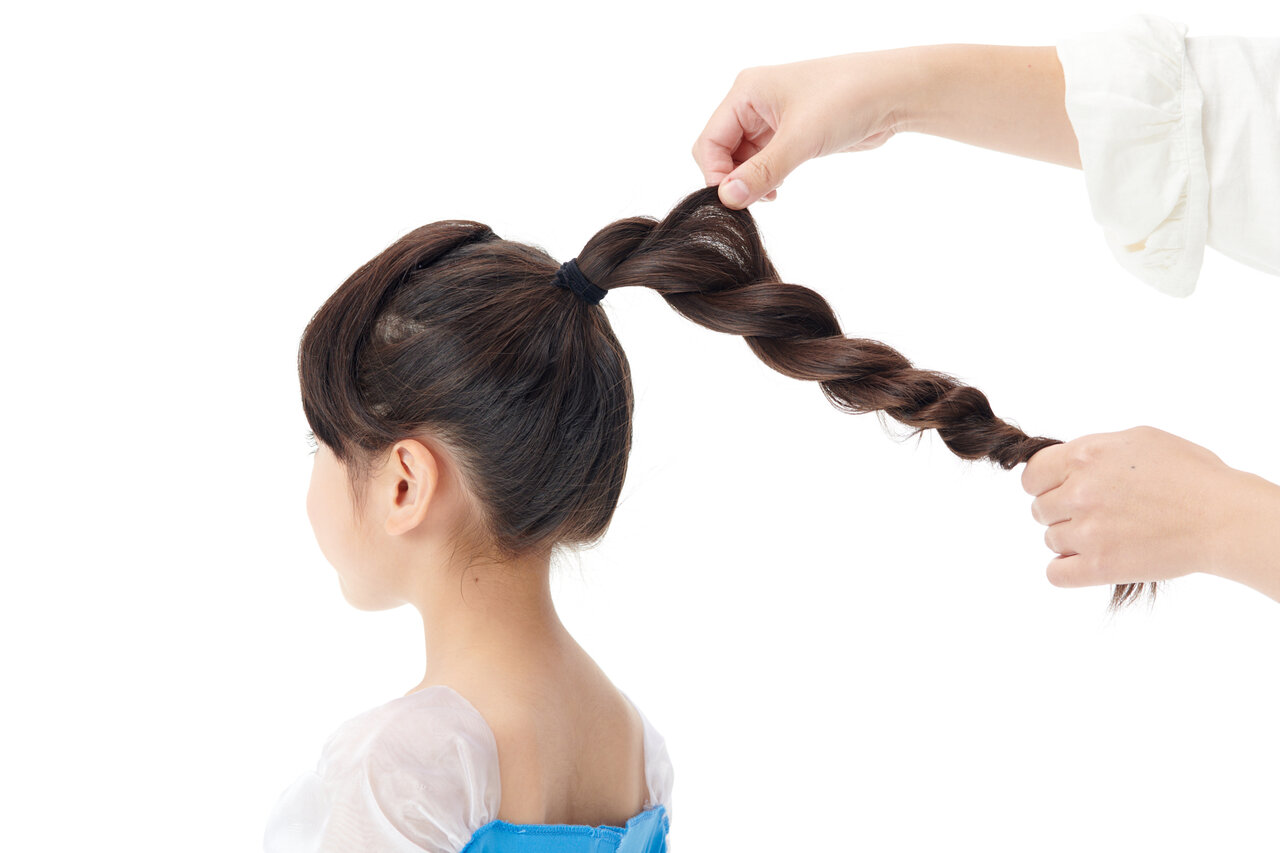 可愛いプリンセスヘアの簡単アレンジ法