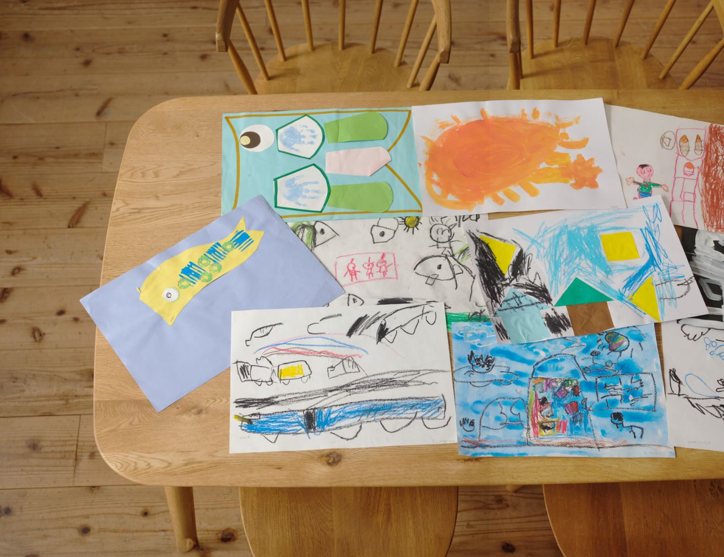 可愛すぎる子どもの絵。オリジナルグッズにして残そう！KidsPhotoIdea