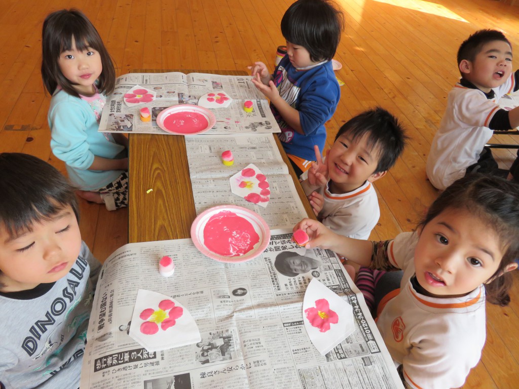 梅の花🌸保育園のリトルワールド