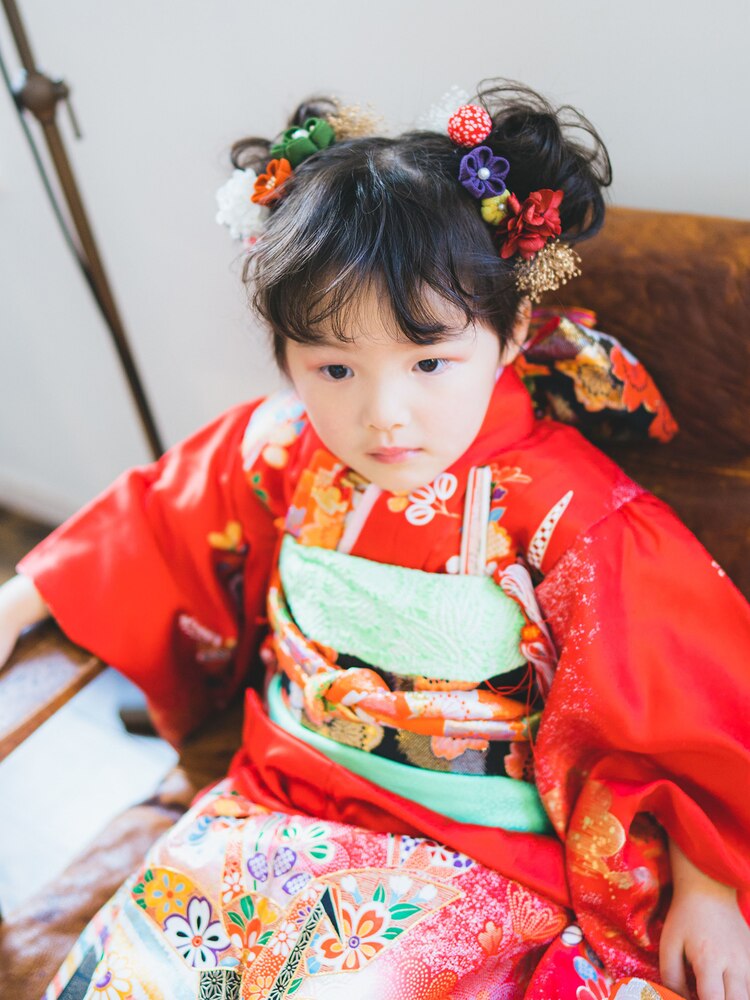 七五三・女の子の髪型 人気の七五三ヘアスタイル特集 - ライフスタジオ所沢店埼玉県 所沢市 写真スタジオ