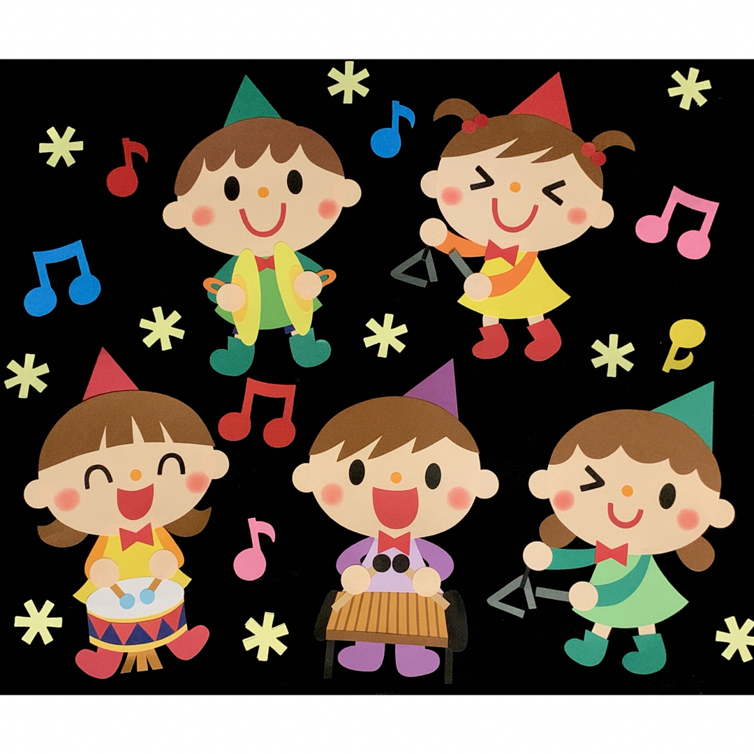 2月の壁面part3ひよこ親子教室