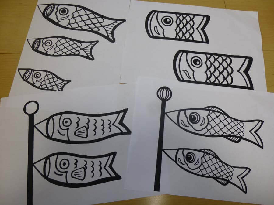 こいのぼり 製作キット 壁面飾り 立体 工作 春 五月人形 高齢者 保育 楽しい 工作