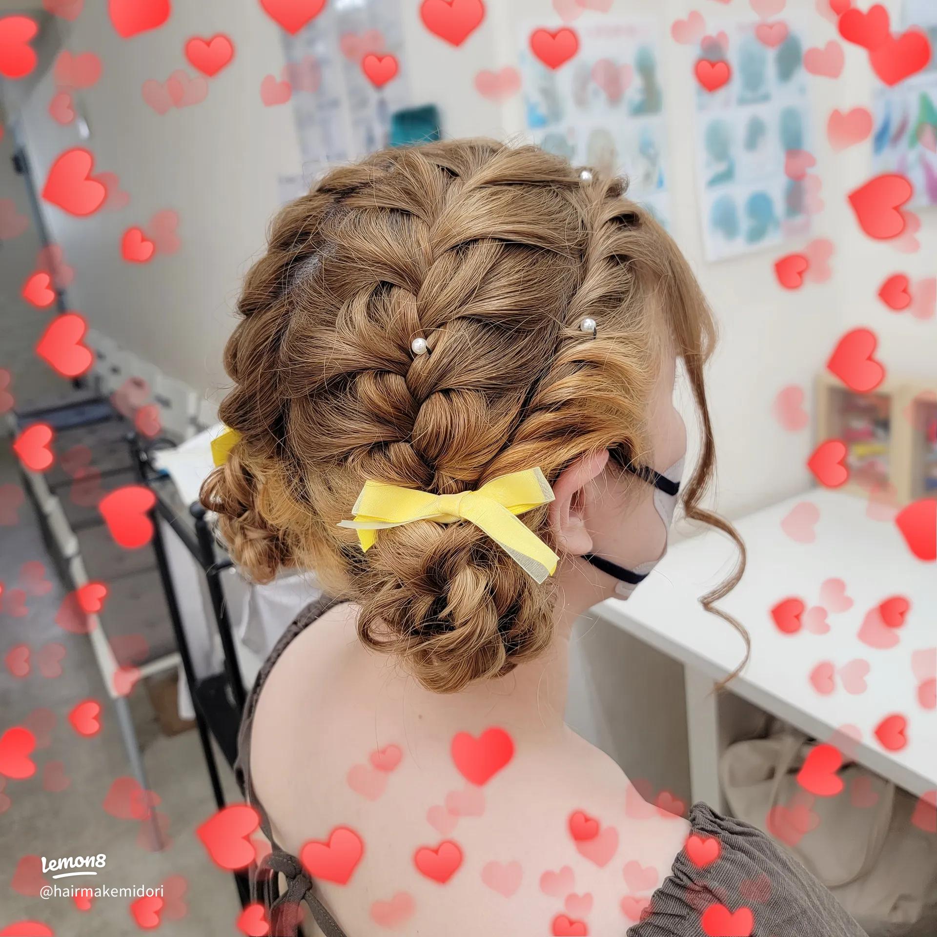 くるりんぱと三つ編みでOK♡不器用でもできる結婚式アレンジ13選