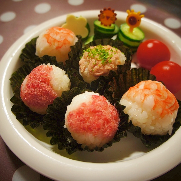 はじめての🌸ころんと手まり寿司