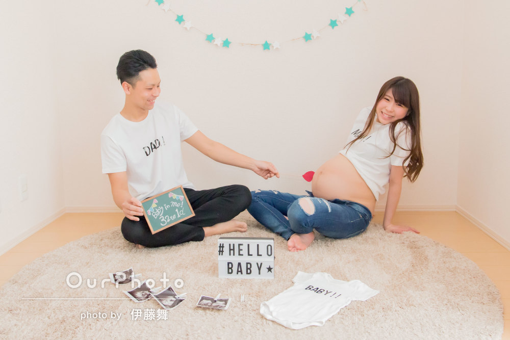 セルフマタニティフォトはちゃるんﾙﾝ日記