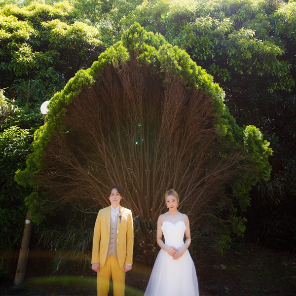 鶴見緑地公園でフォトウェディングするなら Ushers' Photo大阪フォトスタジオ
