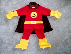 フェルト生地で作るアンパンマン名札 - ぎんがむちっく 手作り子ども服や可愛い小物たち