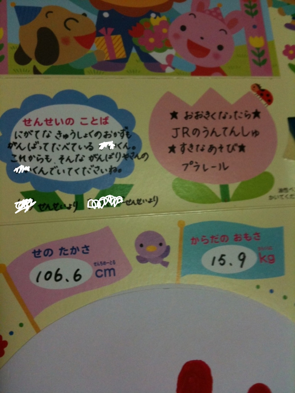 保育園児の誕生日メッセージ！親から5歳の子どもへのコメント例文お悩み便利帳