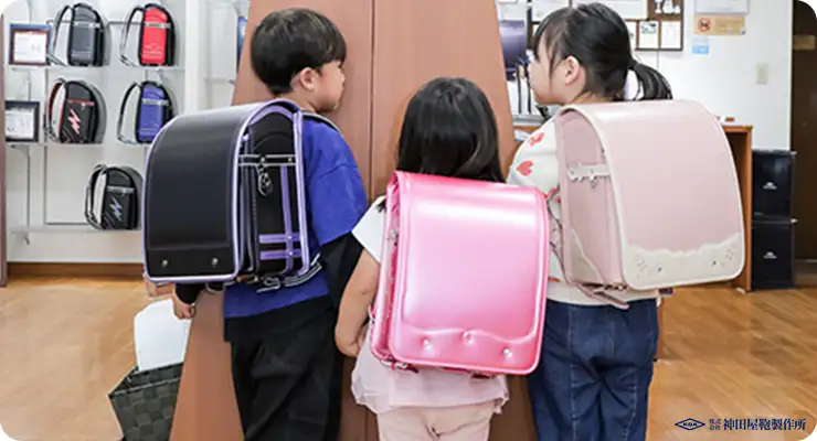 仲良し兄妹のランドセルフォト^^しのみんこフォト