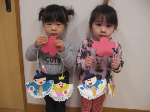 ひなまつり会をしました🌸～小ざくら小規模保育園～ – 社会福祉法人クムレ