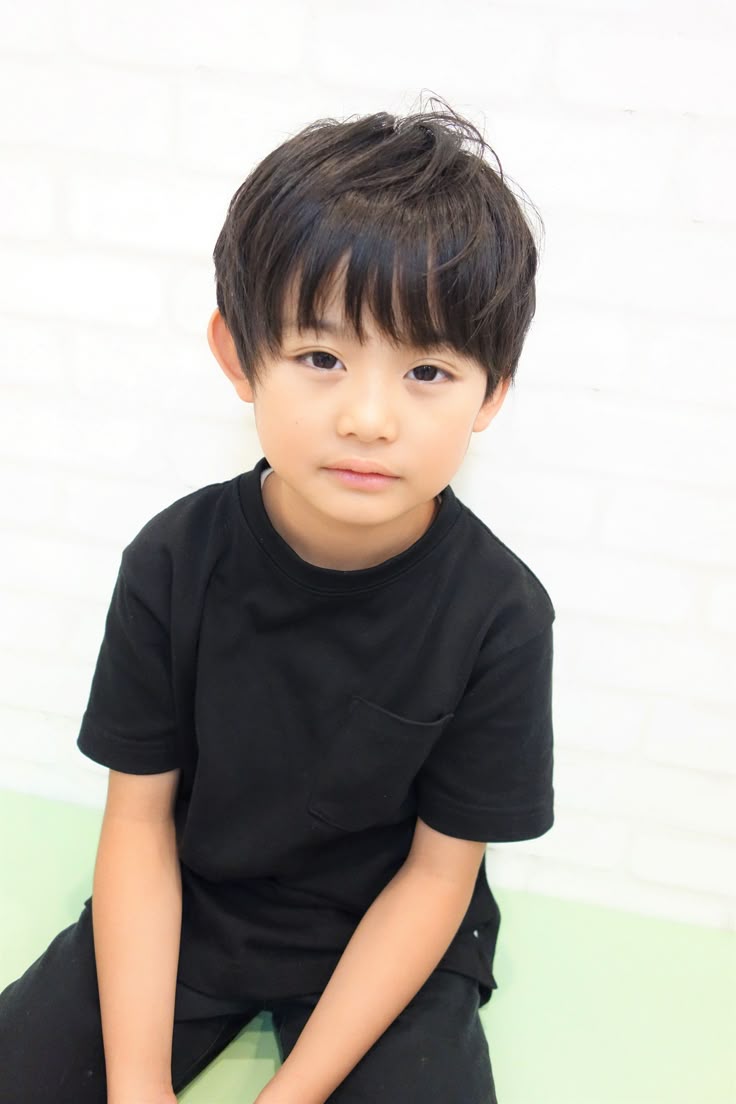 パーマキッズパーマパーマスタイルソフトアフロ夏ヘアヘアカット5歳男の子髪型子どもの髪型チョッキンズキッズ専用サロンキッズカットママリ男の子ママかわいいかっこいいおしゃれ