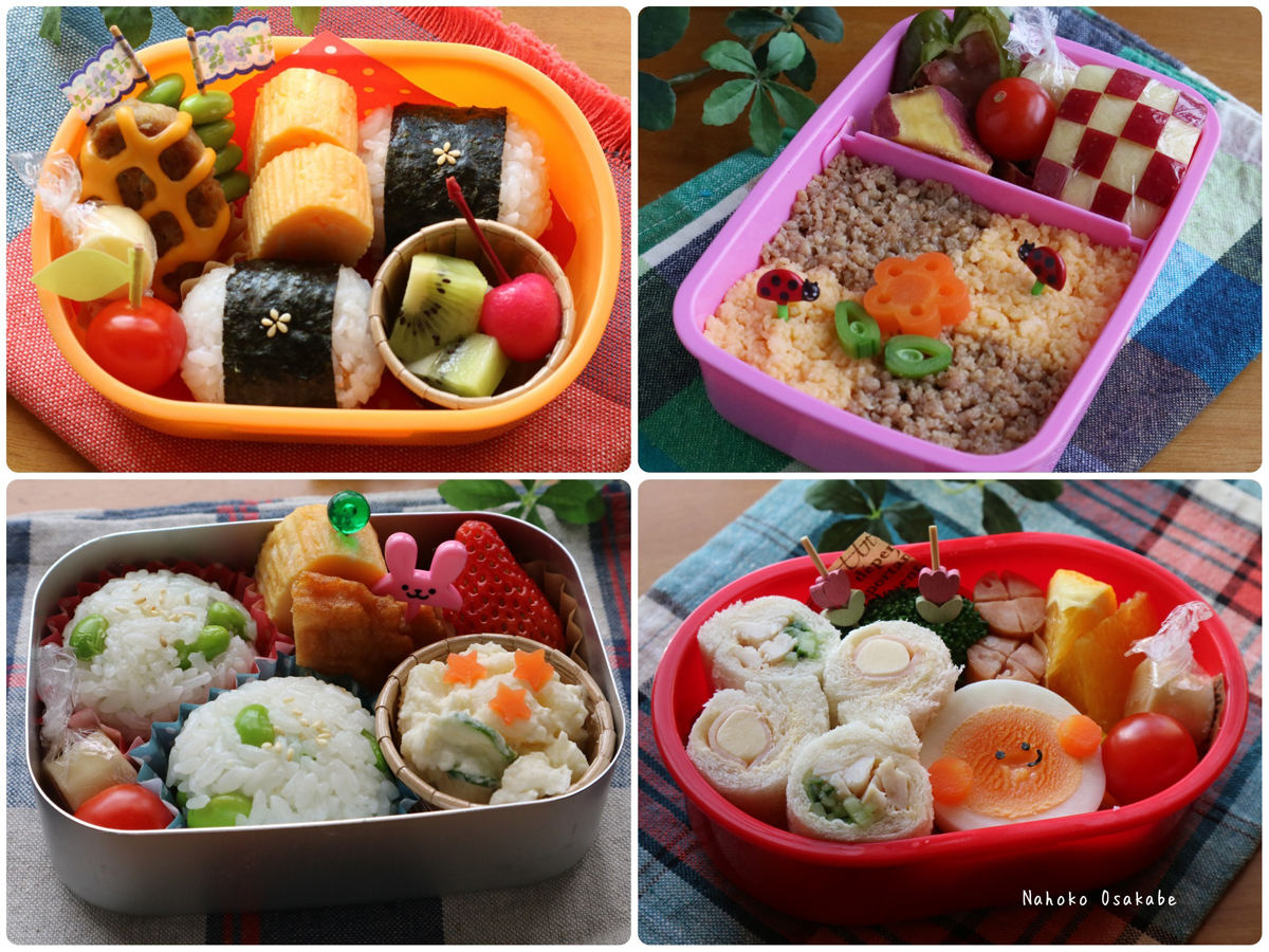 おにぎり弁当詰め方動画：手作り弁当の楽しさを共に