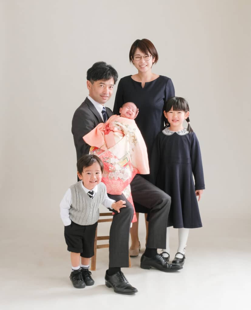 ☆お宮参りでお兄ちゃんといっしょに☆新着情報大分県日田市の写真館・フォトスタジオ「ふじスタジオ」