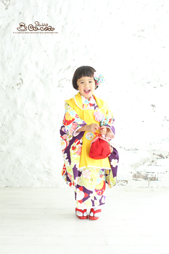 七五三 3歳ショートボブダウンアレンジ」♪うれしはずかし七五三〜♪きものまなびや庸子着付教室 - くらしのマーケット