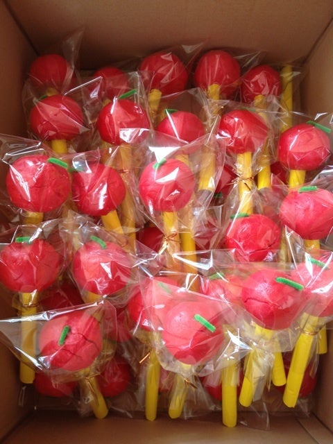 夏祭り りんご飴-工作 ASOPPA！レシピ - あそっぱ