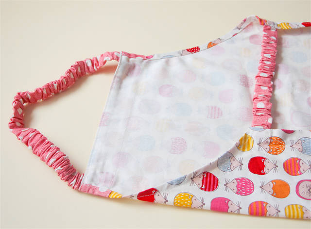 型紙なし？で簡単に作るエプロン