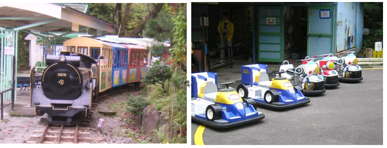 他の投稿はココから➡@gumi_odekake 👇詳細はこちら 小田原城址公園 こども遊園地 📍 神奈川県小田原市城内6-1 ▷アクセス小田原駅から徒歩10分 ▷駐車場 なし 周辺には有料駐車場あります レトロ感あふれるこども遊園地 10円いっぱい持って行ってみてね♡♡両替機もあります✨ これからの季節は桜もキレイだよ🌸*･ バッテリーカーは2歳から乗れるんだけど